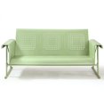 thumbnail image 3 of Crosley Veranda Metal Gliding Patio Sofa in Oasis Green, 3 of 5