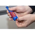 thumbnail image 3 of WEICON Cable Stripper No. 4 - 16 | Universal Multi Stripping Knife | Adjustable cutting depth | Stripping tool for all common round cables | Working range 4 - 16 mm Ø, 3 of 6