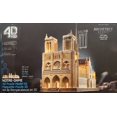 thumbnail image 1 of 4D Build Architect Series : Kit de Modèle Casse-Tête 3D Notre-Dame avec Lumières LED, 1 of 2