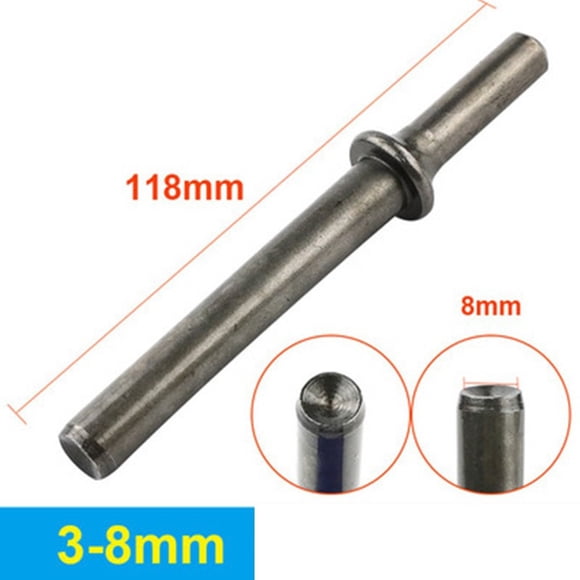 1PC Pneumatic Rivet Head Semi Hollow Solid Rivet Head Pneumatic Hammer