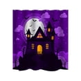 thumbnail image 1 of Halloween Themed Digital Printed Shower Curtain, Bathroom Waterproof Curtain, 1 of 1