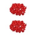thumbnail image 3 of Transemion 500pieces Wreath Wedding House Decor Lasting Impression With These Exquisite red 2Set, 3 of 6