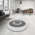 thumbnail image 4 of Ahgly Tapis Rectangulaire Lavable en Machine Intérieur Transitionnel Gris Fumé, 7 Pieds x 10 Pieds, 4 of 7