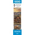 thumbnail image 4 of Puzzle en bois de 1000 pièces Ceaco Thomas Kinkade A Perfect Fall Day pour adultes à partir de 14 ans, 4 of 6