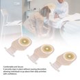 thumbnail image 3 of Ostomy Bag, Easy Discharge Opening Ostomy Pouch 10Pcs  For Colonoscopy Ileostomy, 3 of 8