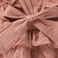 thumbnail image 4 of Toddler Baby Girl Solid Backless Bodysuit Jumpsuit Outfit Sunsuit, 4 of 6