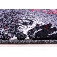 thumbnail image 5 of Milan Red Black Damask Area Rug 7'10" x 10'5", 5 of 5