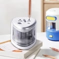 thumbnail image 2 of Colored Pencil Sharpener Pencil Sharpener Double Hole Pencil Sharpener with Slide Cover - Industrial Pencil Sharpener for 6-12Mm Pencils School for Student Art Worker Pencil Sharpener with Cover, 2 of 8