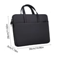 thumbnail image 3 of Fareti Sac pour Ordinateur Portable 14 Pouces, Mallette Durable Sac à Main Étui de Protection pour Ordinateur avec Poche avant, Résistant à l'Eau Sac de Transport pour Ordinateur Portable, 3 of 4
