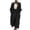 Black, variant on Yuyuzo Long Cardigan for Women Chunky Knitted Cardigans Open Front Long Sleeve Soft Sweaters