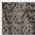 thumbnail image 4 of Soimoi polyester Crepe Fabric Mix Fruits Print Fabric by the Yard 52 Inch Wide, 4 of 6