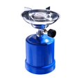 thumbnail image 1 of Réchaud à Gaz Portable pour l'Extérieur, Cuisinière à Café, Brûleur au Propane Réglable pour la Pêche, la Randonnée, le Pique-Nique, 1 of 8