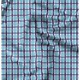 thumbnail image 1 of Soimoi Georgette Viscose Fabric Gingham Check Print Fabric by Yard 42 Inch Wide, 1 of 5