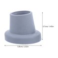 thumbnail image 2 of HLONK 4pcs Rubber Feet For Shower Chair Non-Slip Chair Leg Covers Replacement Feet Covers Cane Tips Furniture Leg Cover Bath Chair Rubber Tips, 2 of 8