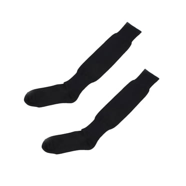 INSPIRE CHIC Men's Sport Hockey Rugby Baseball Soccer Football Long Socks Black One Size