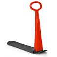 thumbnail image 1 of Gymax Trottinette à Neige Pliable avec Poignée Portable pour Enfants Adolescents Noir + Rouge, 1 of 10