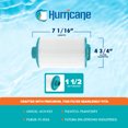 thumbnail image 3 of Hurricane Pool & Spa Filter Cartridge Replacement for PSANT20P3, 4CH-925, and FC-0126, 3 of 7