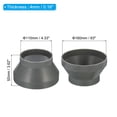 thumbnail image 2 of Unique Bargains 6' to 4' Duct Reducer Connector Ventilation Tube Increaser Adapter Grey 2 Pack, 2 of 5