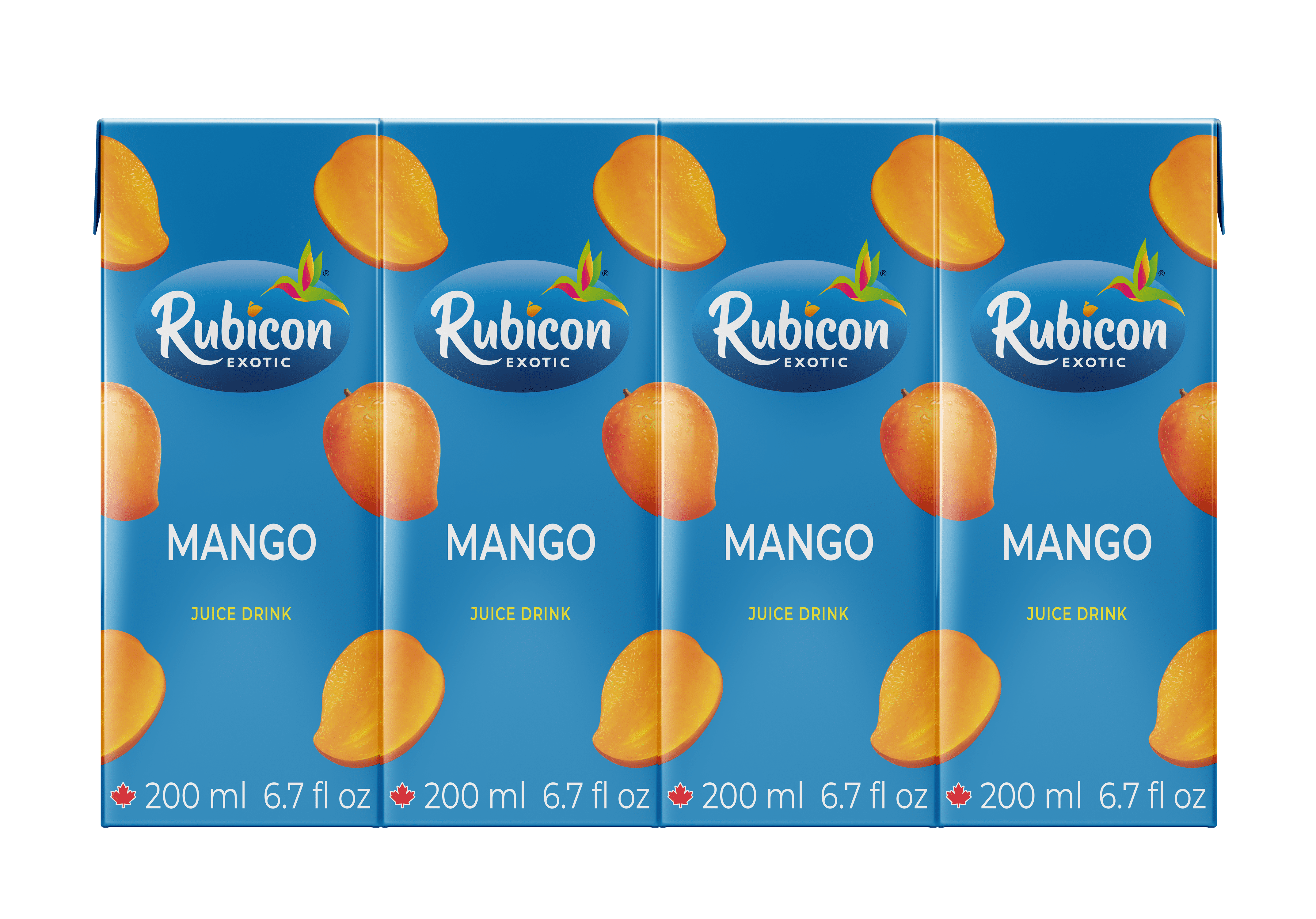 Rubicon Mango Juice Drink 4 x 200ml
