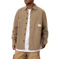 thumbnail image 1 of Men's Loose Fit Casual Work Jacket With A Shirt Style Design Long Sleeved For Spring And Autumn Wear, 1 of 5