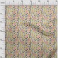 thumbnail image 3 of oneOone Cotton Poplin Pale Yellow Fabric Sea Shells Pattern Fabric For Sewing Printed Craft Fabric By The Yard 56 Inch Wide, 3 of 4