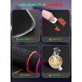 thumbnail image 4 of TopMade Wireless Charging Mouse Pad, RGB Gaming Mousepad Home Office Large Desk Mat with 13 Light Modes, Ultra-Smooth Surface, Non-Slip Rubber Base (Includes 20W PD, 4 of 7