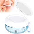 thumbnail image 1 of Denture Bath Case Denture Box Reusable Portable Denture Holder Box Durable Silicone Mini Storage Container with Vent Holes Premium Leak-proof Denture Cup for Home Travel Office, 1 of 8