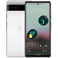 thumbnail image 1 of Refurbished Google Pixel 6a 5G - 128GB – Chalk – 12.2MP Dual Rear & 8MP Front Camera - Fully Unlocked Smartphone - Excellent Condition, 1 of 7