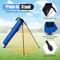 thumbnail image 4 of Gymax Lightweight Golf Stand Bag Par 3 & Executive Courses Carry Bag Shoulder Strap White, 4 of 9