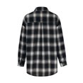 thumbnail image 4 of EQWLJWE Liquidation d'Été! Veste Décontractée d'Automne pour Femmes, Veste à Carreaux Classique Imprimée à Manches Longues avec Poches, Vestes d'Été Automne pour Femmes, 4 of 5
