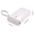 thumbnail image 4 of Amdohai Label Maker Machine Portable Thermal Label Printer Handheld Name Price Sticker Printer Pocket Size BT Wireless Connection with APP 1 Roll Thermal Paper for Home Office Supermarket Store, 4 of 7