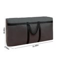 thumbnail image 2 of EGNMCR ,, Large Clothing Storage Bags 100L Clothes Storage Bag Foldable Clothing Storage Bags With Zippers Clothes Bags For Storage Christmas Tree Storage Bag Fits Storage packs, 2 of 8