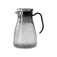 thumbnail image 2 of Pichet à Motif Martelé - Distributeur de Boissons en Plastique avec Couvercle en Acier - Décoration de Cuisine Moderne pour Jus Et, Gris, JKODE, 2 of 9
