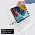 thumbnail image 4 of X7 Magnetic Floating Keyboard Case with Multi-Touch Gestures, Scissor-Switch Silent Keys, Adjustable Angles & Strong Magnetic Adhesion for 11-inch iPad Pro (2018-2022), iPad Air 4/5 (10.9-inch), iPad, 4 of 7
