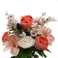 thumbnail image 3 of Mainstays 23" Artificial Flower Delphinium Bouquet, Peach Color.   Indoor Use., 3 of 5