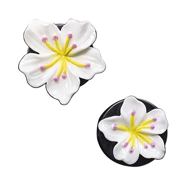 SDNall Clips for Cars, 2Pcs Flower Car Perfume Clip Car Aromatherapy Air Conditioning Clip Car Air Freshener