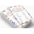 thumbnail image 3 of Inkdotpot 50-PackFloralWhats In Your Purse Bridal ShowerGameWedding Shower Bachelorette Party Bulk ActivityGameCards, 3 of 7