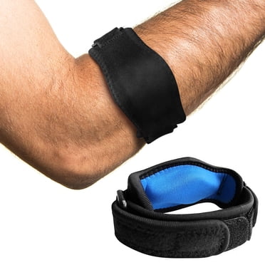 Yeacher Attelle de Coude Ajustable Tennis Elbow Support Enveloppant Coude Ceinture avant-Bras Protecteur de Coude pour Tennis Elbow Douleur d'Arthrite
