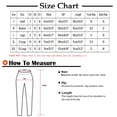 thumbnail image 2 of Timegard Pants for Women Elastic Waisted Drawstring Solid Color Crop Pants Casual Comfy Trousers Pockets, 2 of 2