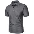 thumbnail image 5 of asjyhkr Golf Shirts for Men Quick drying Performance Short Sleeve Moisture-Wicking Workout Collared Shirts, 5 of 5