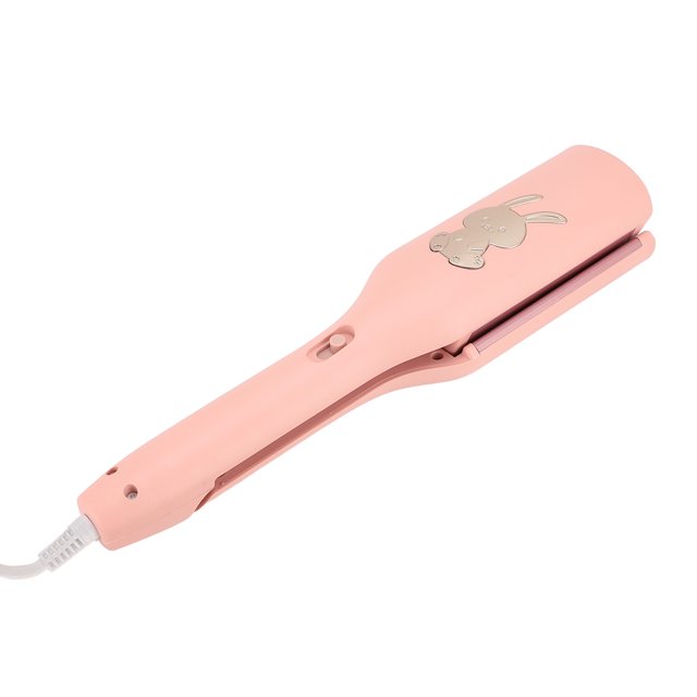 36mm Hair Waver Curling Iron, 5 Temp Settings Fast Heating Wave Curler with Anti Slip Handle Design,Egg Roll Design for Fluffy Wavy Hair Texture,360 Rotating Cable,Ceramic