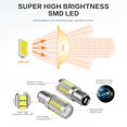 thumbnail image 3 of Ampoule DEL Super Lumineuse 1157, Ampoule DEL P21/5w, Baie 15D, Ampoules DEL, 3 of 5