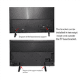 thumbnail image 3 of 2Pcs TV Stand Base Mount Universal LCD TV Television Bracket Table Holder Multifunctional Convenient Furniture Legs, 3 of 5