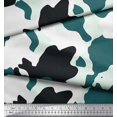 thumbnail image 2 of Soimoi polyester Crepe Fabric Two Tone With White Camouflage Fabric Prints By Yard 52 Inch Wide, 2 of 3