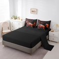 thumbnail image 3 of Erosebridal Neon Race Car Bedding Sets King Size, Abstract Comforter Sets with Sheets, Geometric Line Decor, Reversible 7-Piece, 3 of 5