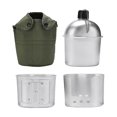 thumbnail image 2 of DYNWAVECA Bento Box Camping Lunchbox Burning Stove Multifunction with Kettle with Handle Lunch Container for Backpacking Mountaineering, 2 of 10