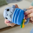 thumbnail image 3 of Fisher-Price Squishseas Silicone Walrus Rattle & Teether Activity Toy for Newborn Baby, 3 of 6