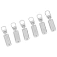 thumbnail image 1 of Zipper Pull Tab, Detachable Stainless Steel Metal Zipper Head  For Clothing Silver, 1 of 8
