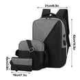 thumbnail image 3 of Meitianfacai Backpack Three Piece Set, Large Capacity USB Student Backpack, Suitable For School And Outdoor Travel, Computer Bag For Men And Women With Large Capacity, 3 of 3