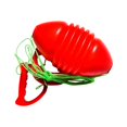 thumbnail image 2 of KLKCMS Jeu de Balle à Tirer pour Enfants, Balles à Tirer pour Enfants, Exercice Amusant, Double Joueur pour Adultes, Rouge, 2 of 9